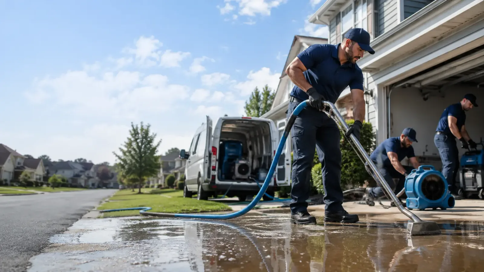 Flood Damage Restoration in Duck Hill, MS